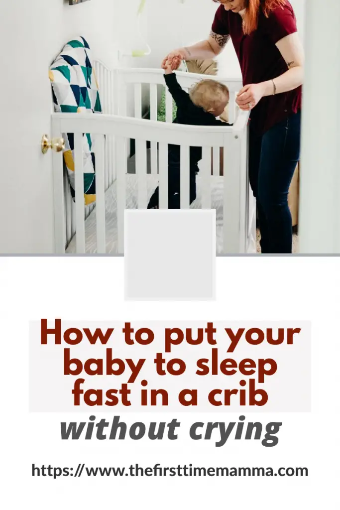Put your baby to sleep fast in a crib