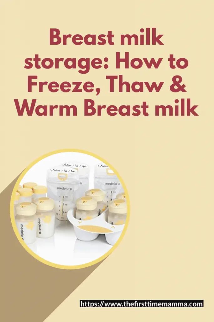 Breastmilk storage