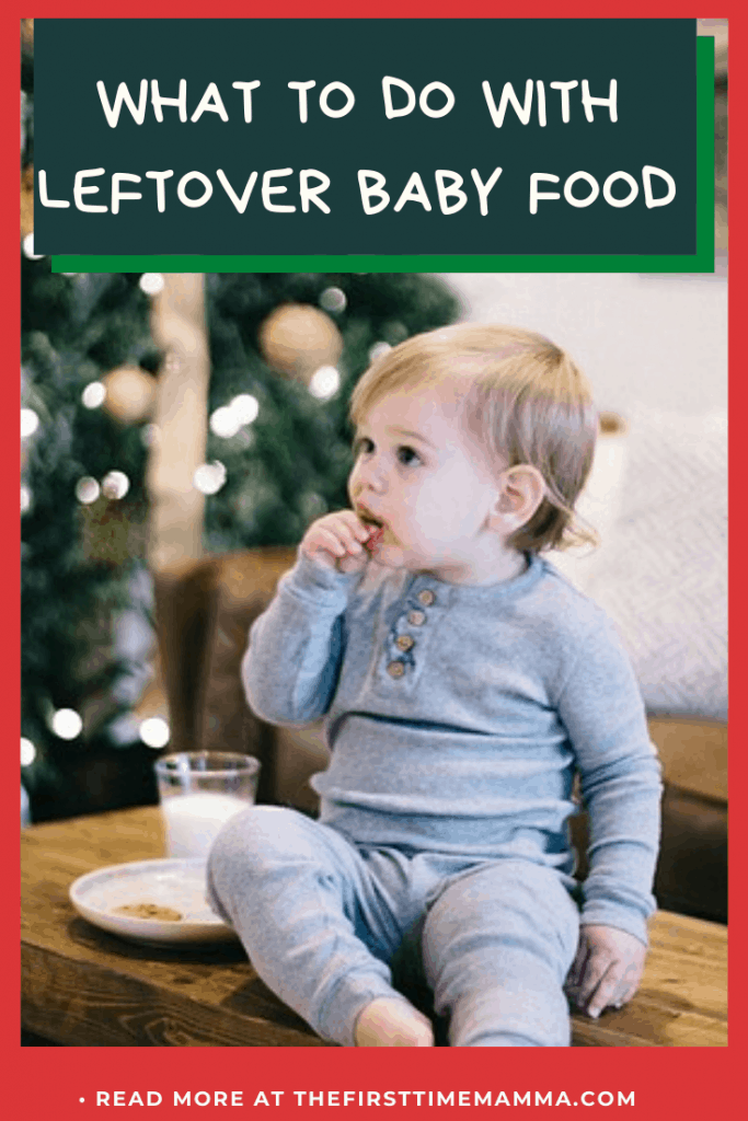 What to do with leftover baby food