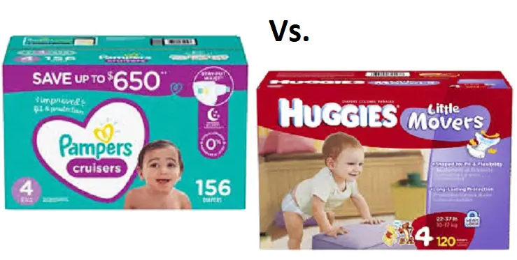 Pampers Cruisers Vs Huggies Little Movers
