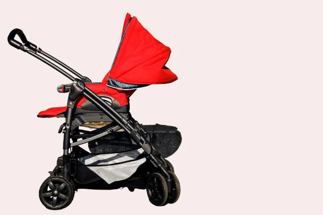 Baby strollers with dog compartment
